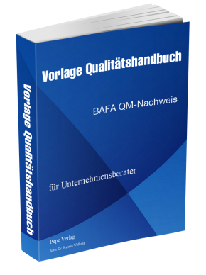 Premium Vorlage Qualitätshandbuch für die BAFA - Downloadprodukt